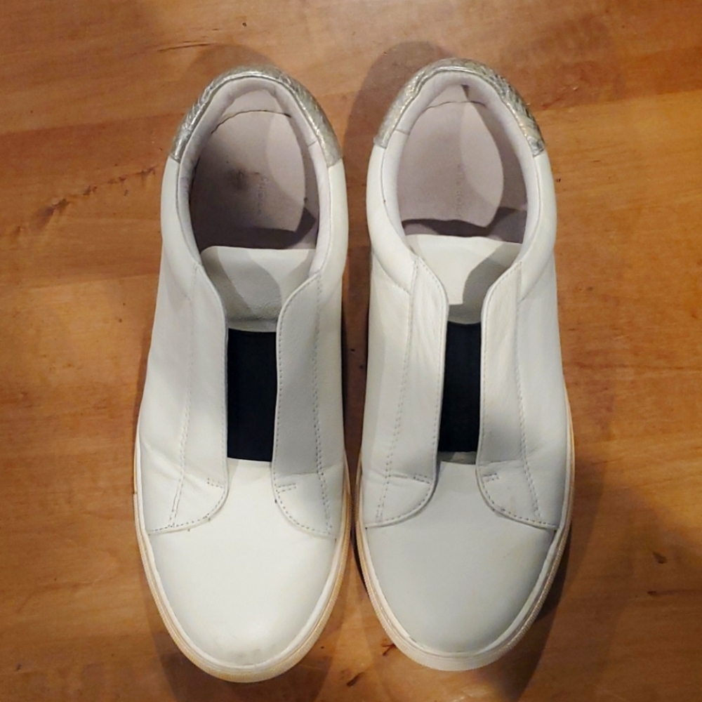 Chocolat Blu size 39 white leather sneaker
